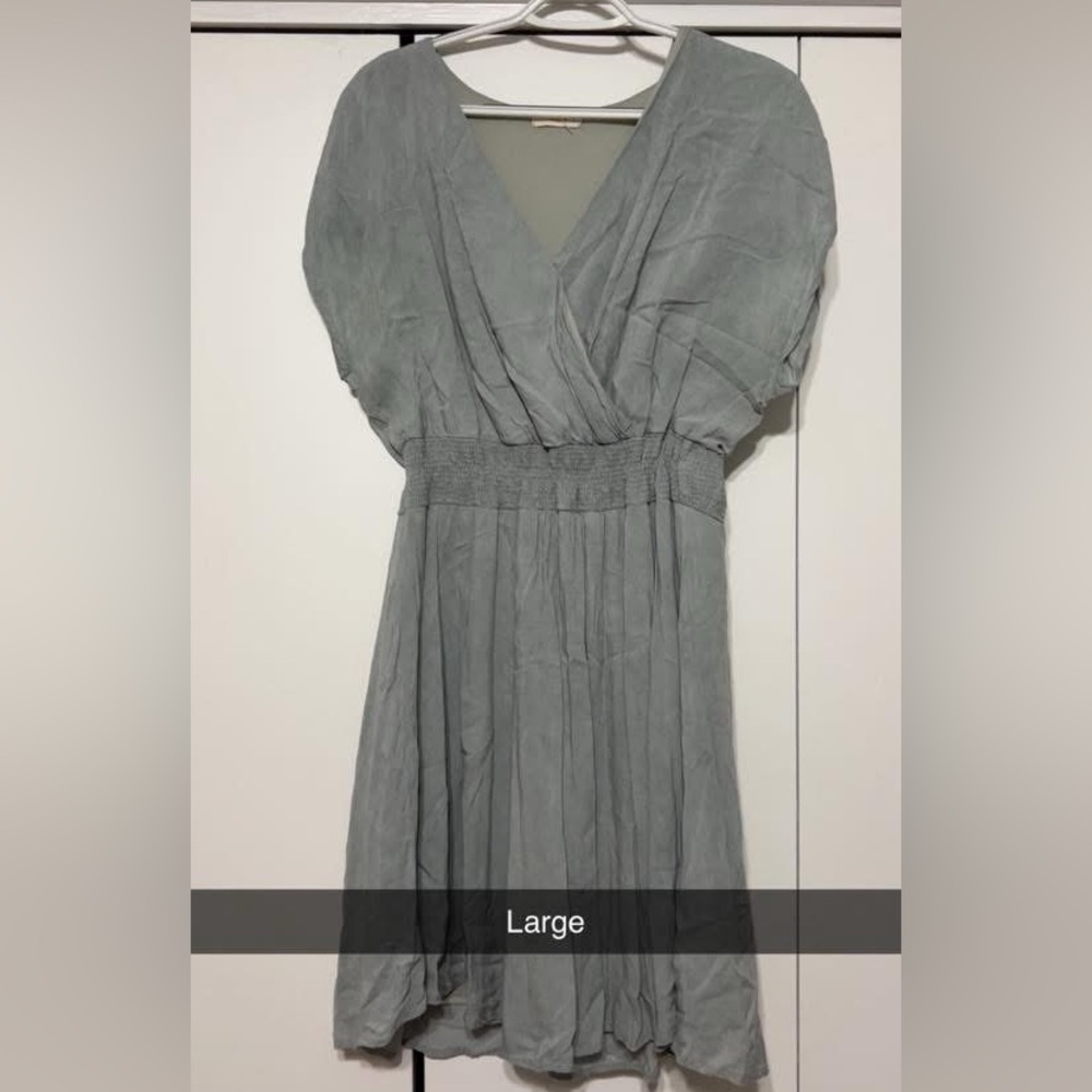 Elegant Sage Women's Dress